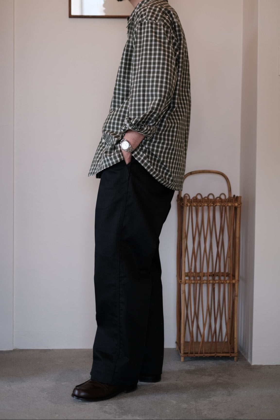 C/L PLAID LS SHIRTS / FOREST