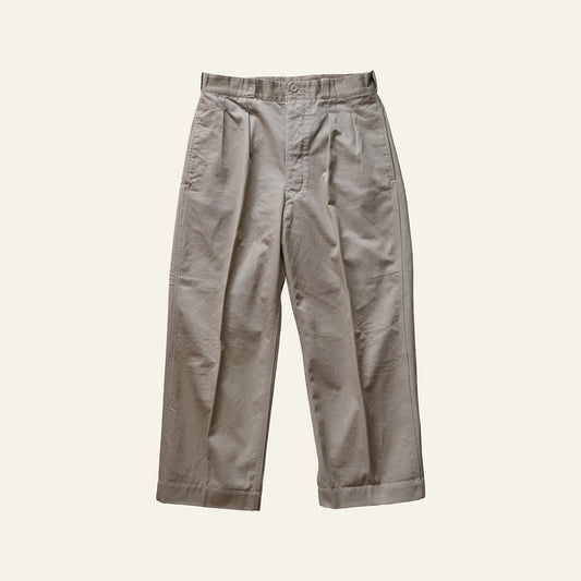 50s French Army M-52 Chino Trousers "Late Model"