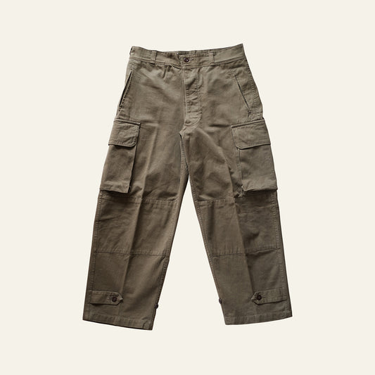 60s French Army M-47 Field Trousers "Late Model"