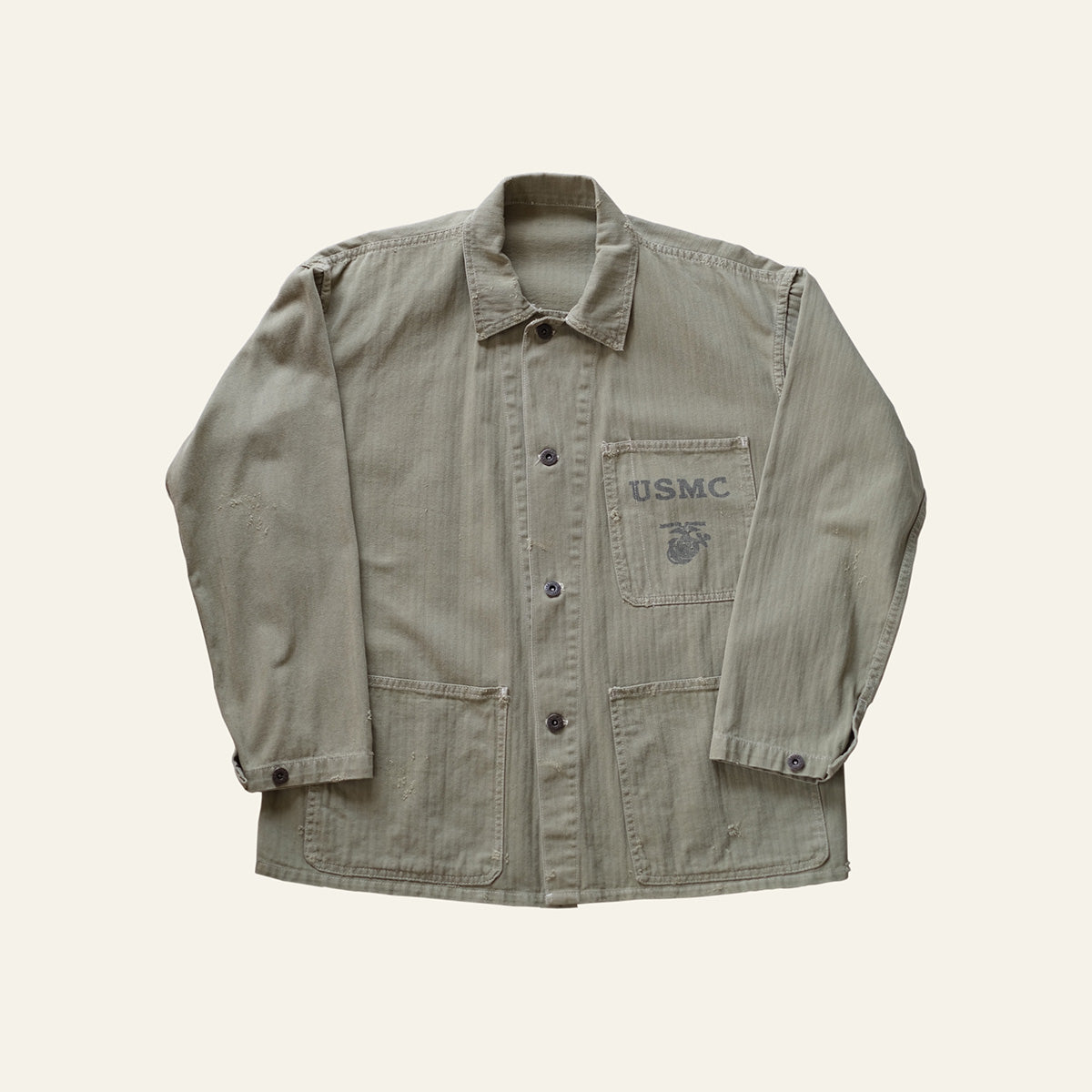 40s U.S.M.C. HBT P-41 Utility Jacket